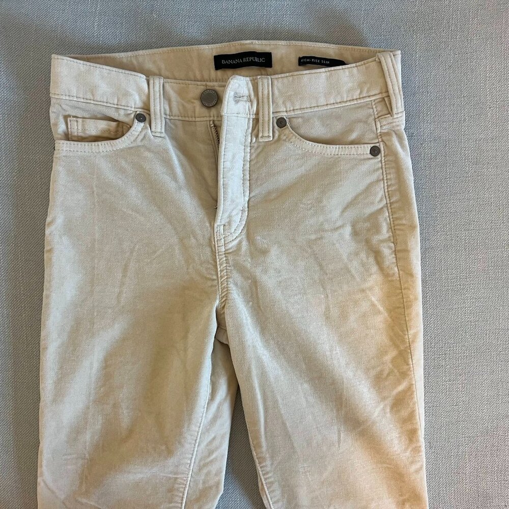 Banana Republic Slim Velvet Pants